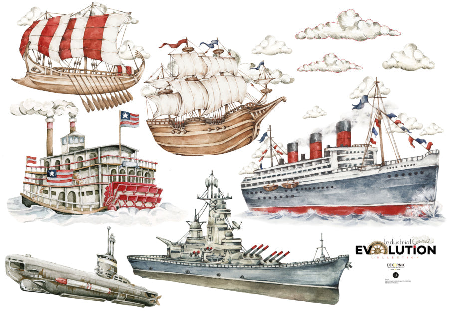 HISTORY Of Ships / Industrial Evolution