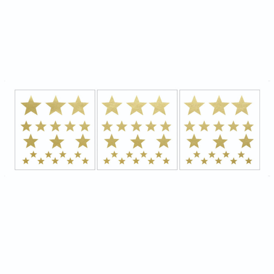 MINISET: Stars Gold Wall Sticker