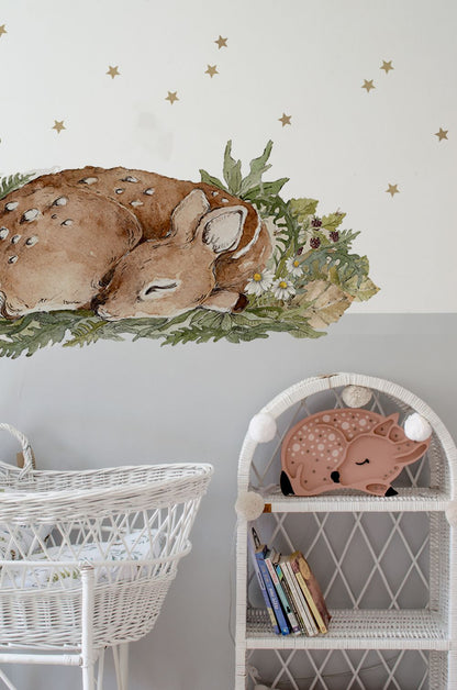 Wandtattoo Schlaf, meine kleine Wildkatze 