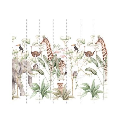 SAVANNA Adventure Set Wallpaper 350cm wide