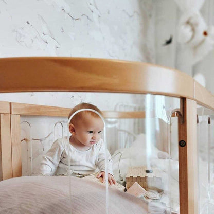 MAGIC Swans Beige Wallpaper 100x280CM