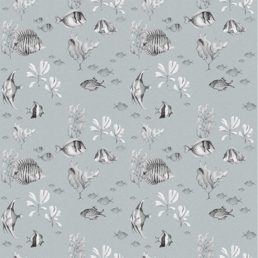 BLACK & White Fish Wallpaper 50x280CM