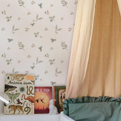 BLÄTTER Minimini Tapete 50x280CM 