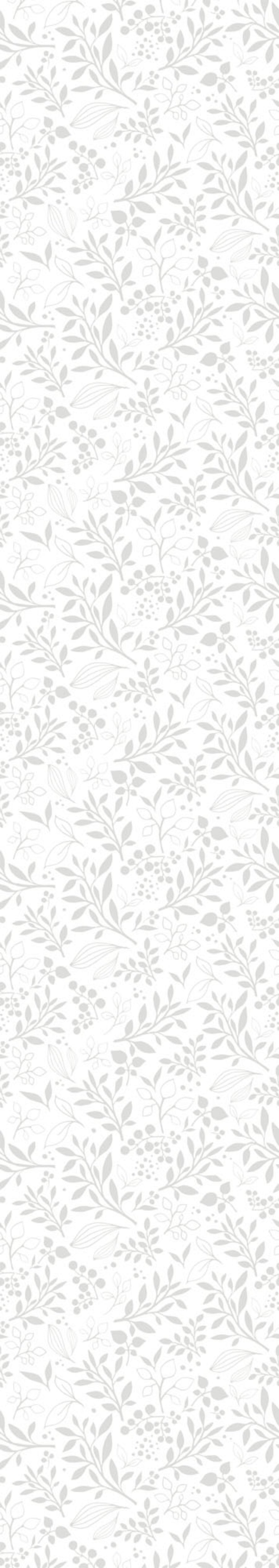 Subtle Flowers Gray Wallpaper 50x280CM