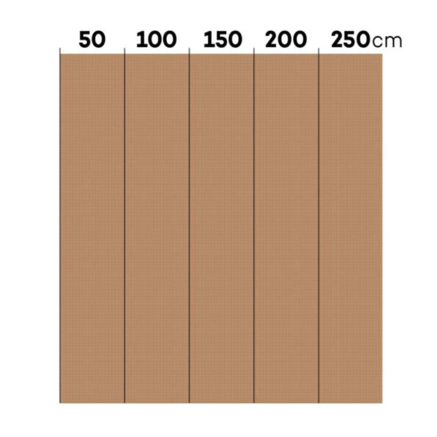 Check Pattern Small - Cinnamon Wallpaper 50x280CM