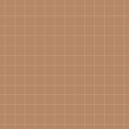 Check Pattern Small - Cinnamon Wallpaper 50x280CM