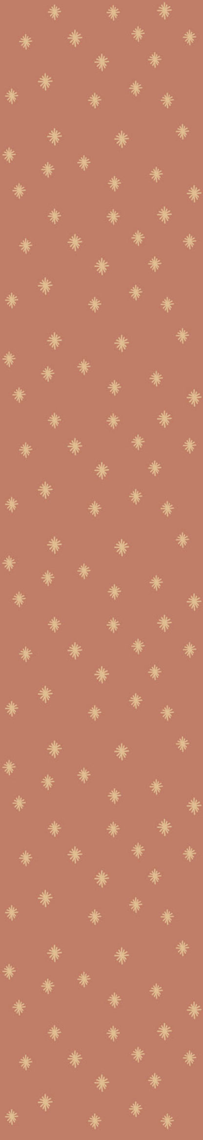 Irregulars Stars On Brick Background Wallpaper 50x280CM