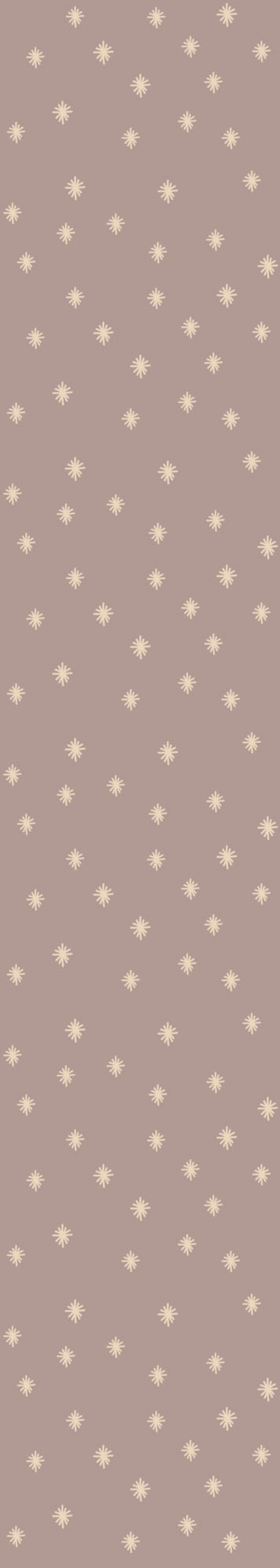 Irregulars Stars On Mocco Background Wallpaper 50x280CM