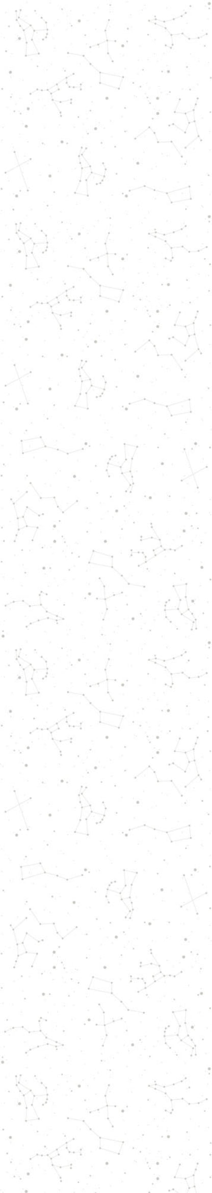 Cosmos Tapete in Weiß und Grau, 50 x 280 cm