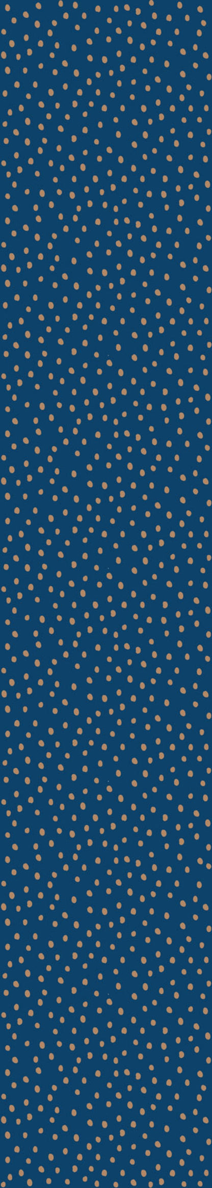 Irregular Dots on Navy Blue Wallpaper 50x280CM