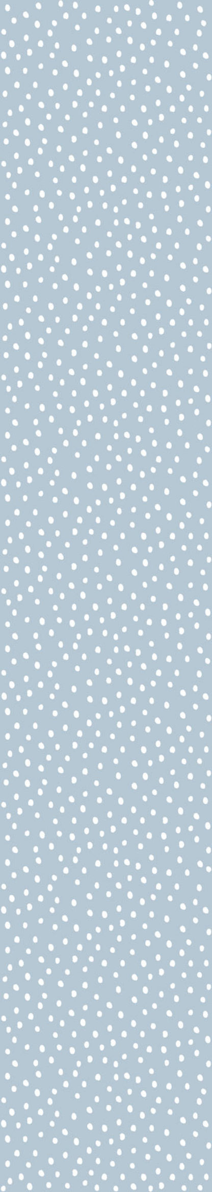 Irregular Dots on Light Blue Wallpaper 50x280CM