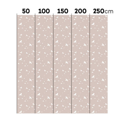 Birds on Powder Pink Wallpaper 50x280CM