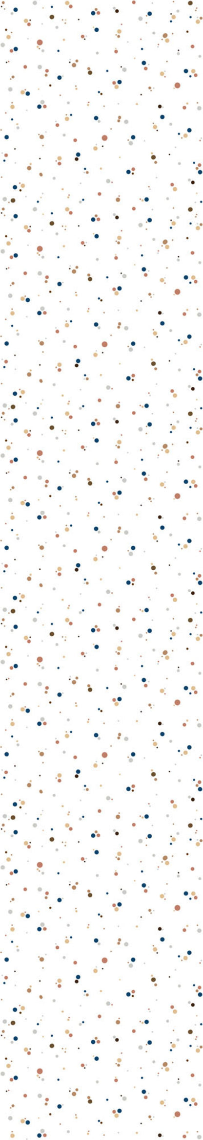 Dots - Minimini Cinnamon Blue Wallpaper 50x280CM