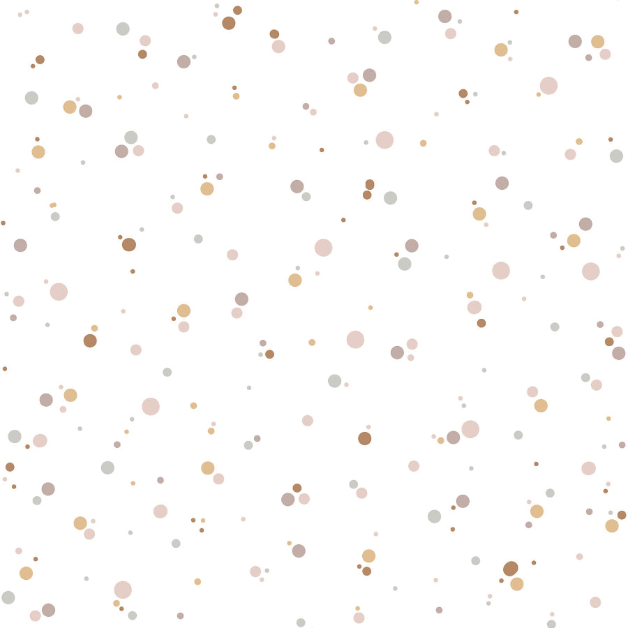 Dots Minimini Cinnamon Powder Pink Wallpaper 50x280CM