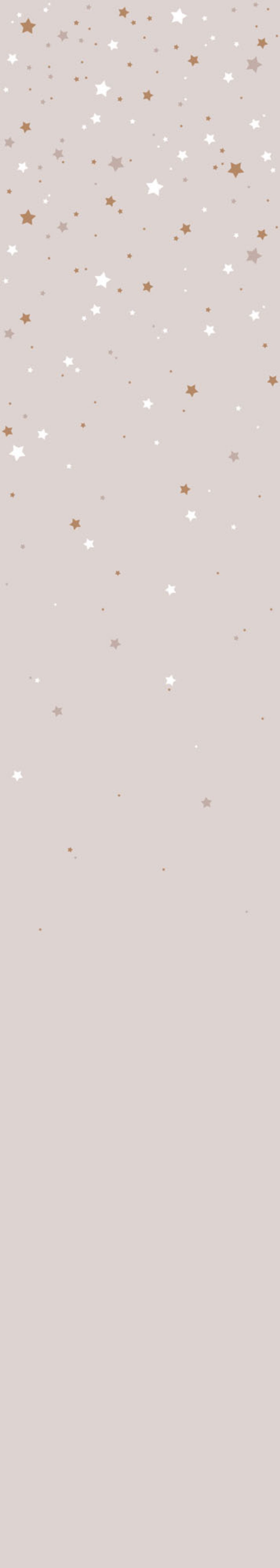 Stars From The Powder Pink Wallpaper 50x280CM