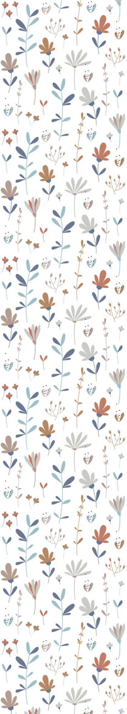 Scandinavian Winter Meadow Wallpaper 50x280CM