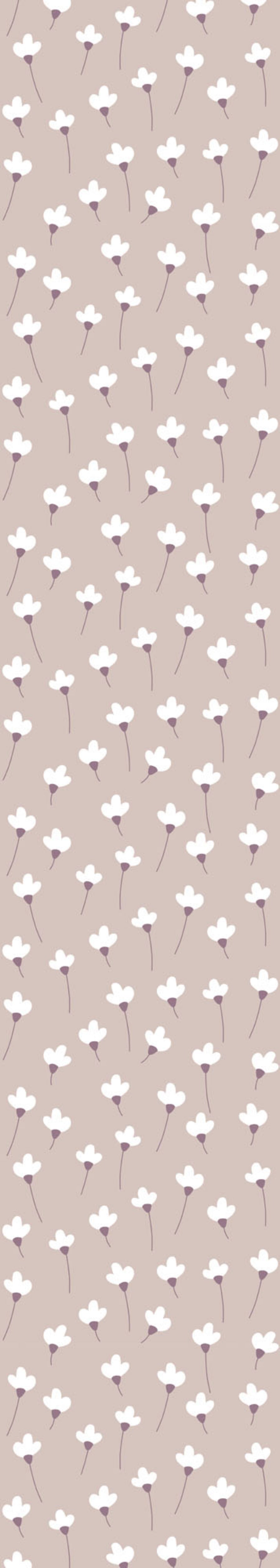 Daisies On Powder Pink Wallpaper 50x280CM