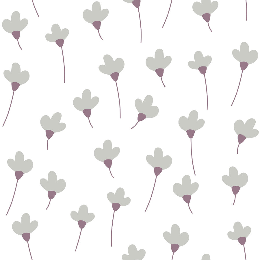 Daisies On White Wallpaper 50x280CM