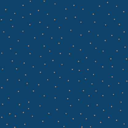 Tiny Speckles On Navy Blue Wallpaper 50x280CM