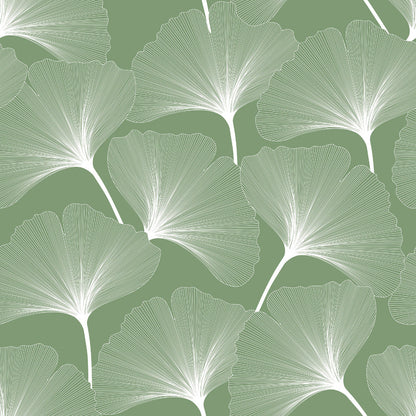 GINGKO Green Wallpaper 100x280CM