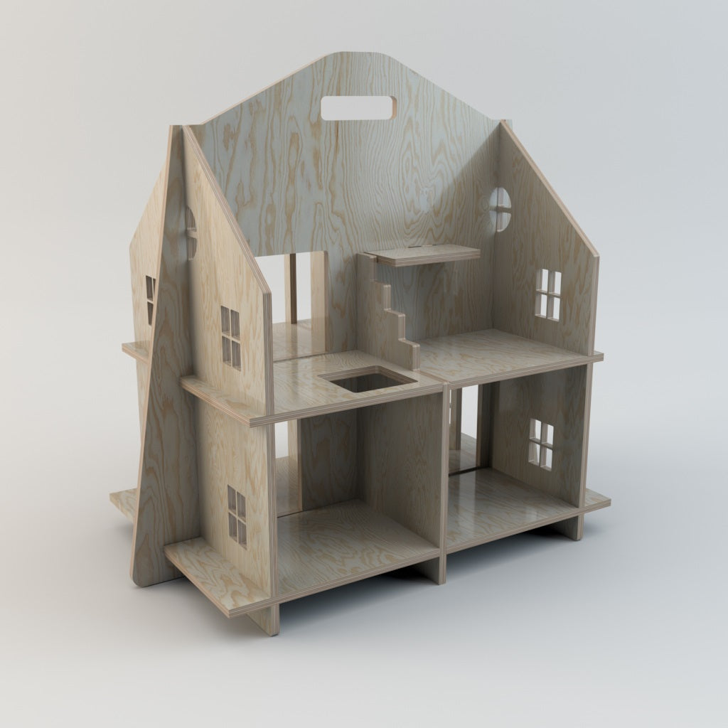 DOLL House Wooden