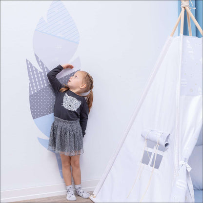 Tabla de crecimiento de Feather Blue