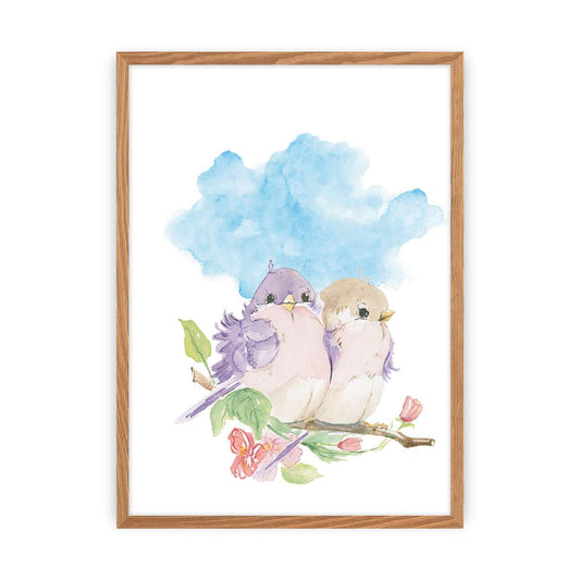 Waldgeschichtenbild Vögel