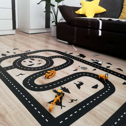 Forest Track Floor Sticker - 146x104 cm