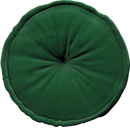 French pouf 50x13cm - Posh Velvet - forest green