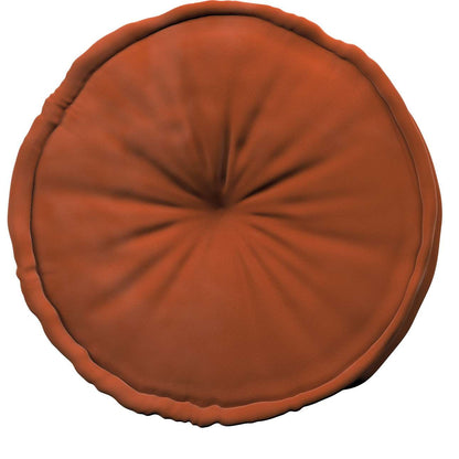 French pouf 50x13cm - Posh Velvet - ginger