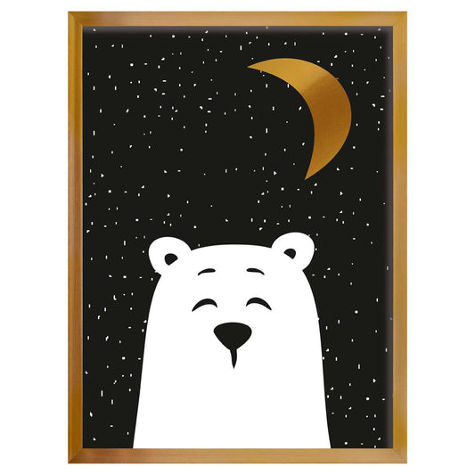 Lustiger Bandbär 30x40cm