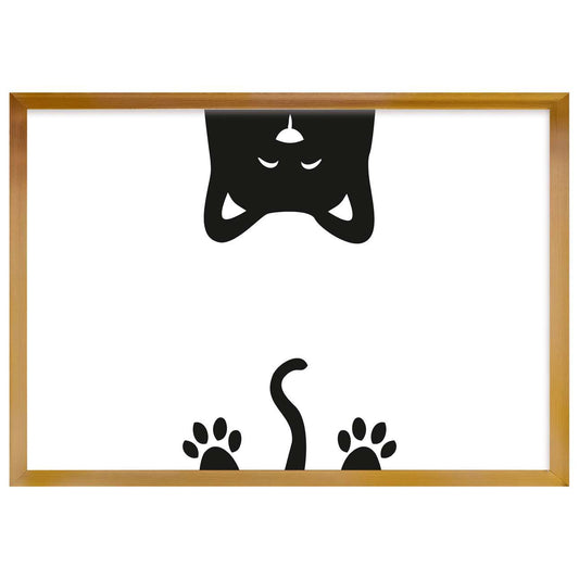 Lustige Bandkatze 21x30cm