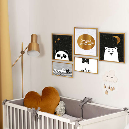 Lustige Bandkatze 21x30cm