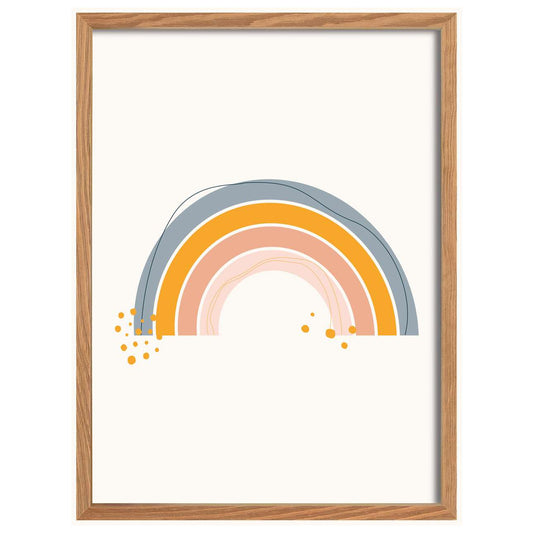 Glücklicher Regenbogen