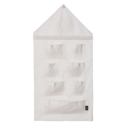 House-shaped organizer Linen White - 50 x 100 CM