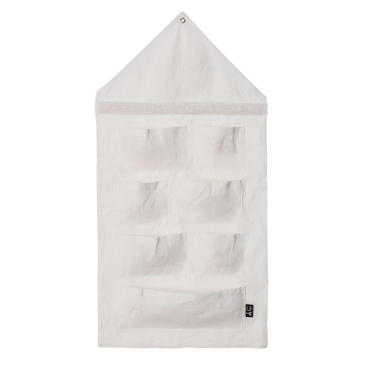 House-shaped organizer Linen White - 50 x 100 CM