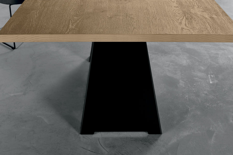 SILVER Lateral Extending Dining Table