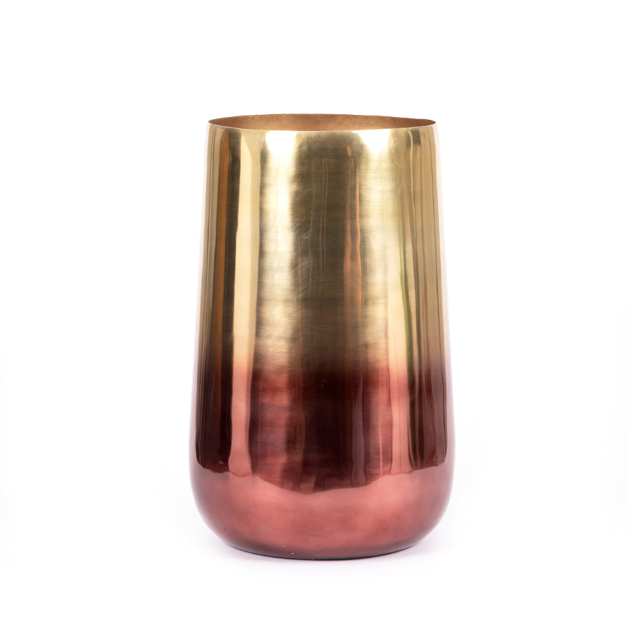 TWO Tone Brass Plant Holder