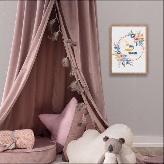 Zauberhafte Blumen 30x40cm