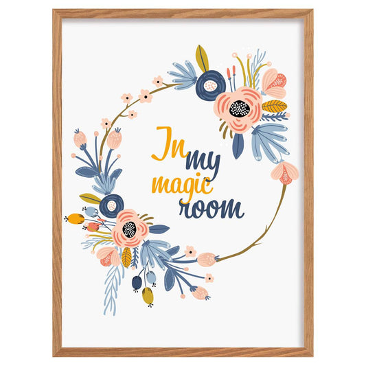 Zauberhafte Blumen 30x40cm