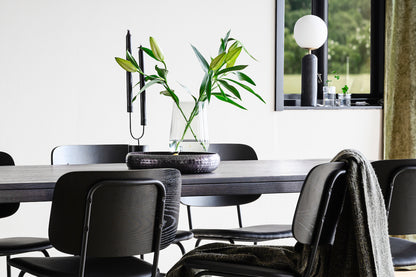 Rowico BROOKLYN X Legs Smoked OAK Dining Table 220/320CM