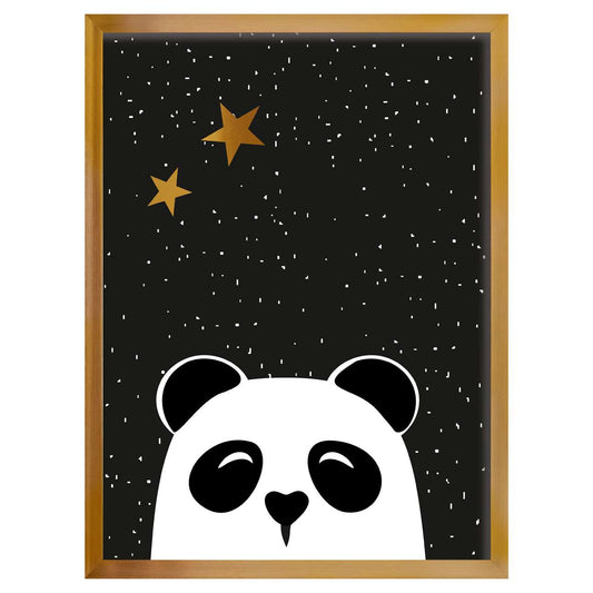 Lustiger Band Panda 30x40cm