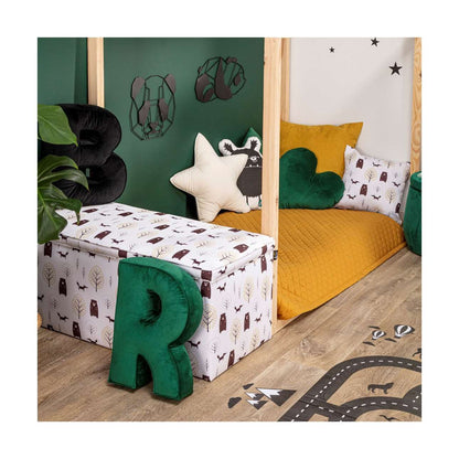 Posh Velvet Tagesdecke - Senfgelb