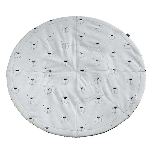 Round mat - 130cm (Magic Collection) - white