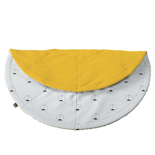 Round mat - 130cm (Magic Collection) - white