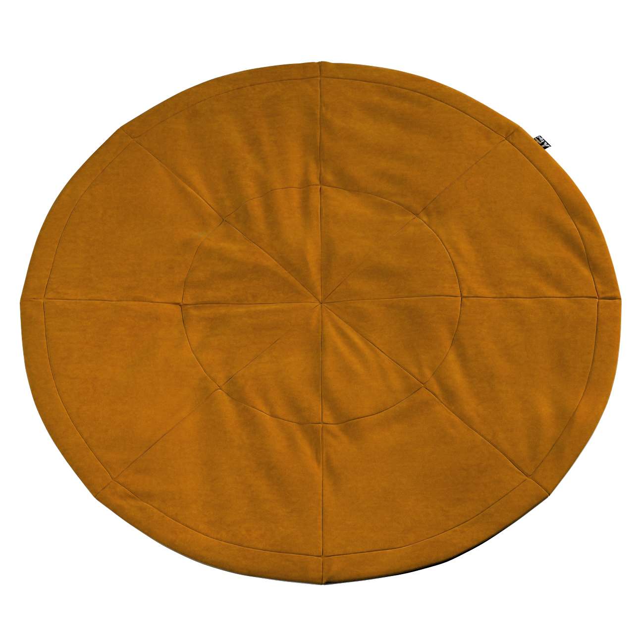 Round mat - 130cm (Posh Velvet) - mustard