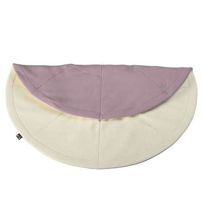 Round mat - 130cm (Posh Velvet) - creamy white