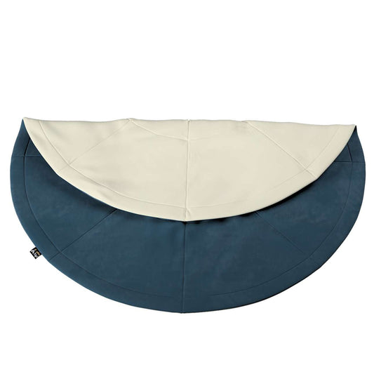 Round mat - 130cm (Posh Velvet) - dark blue
