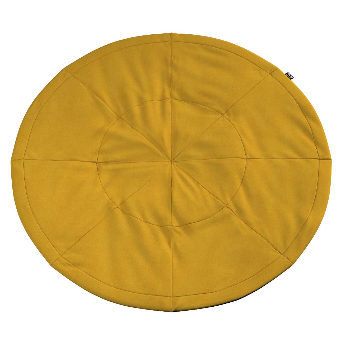 Round mat - 130cm (Lillipop) - mustard