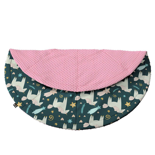 Round mat - 130cm (Magic Collection) - dark blue